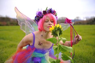 Mayhem Adult Rainbow tutu for Sparkle Fairy Parties