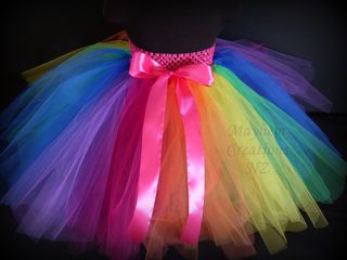 Mayhem Creations Princess Rainbow Tutu Skirt