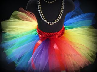 Mayhem Creations NZ Rainbow Tutu Skirt