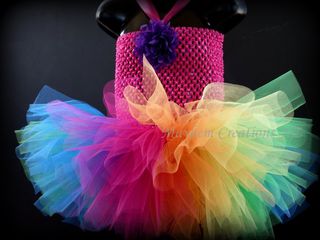 Mayhem Creations Rainbow Tutu Dress