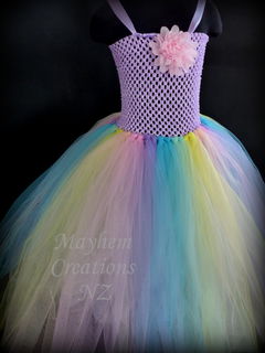 Mayhem Princess Pastel Rainbow Tutu Dress