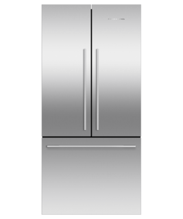 Fisher & Paykel Freestanding French Door Refrigerator Freezer 79cm, 487L