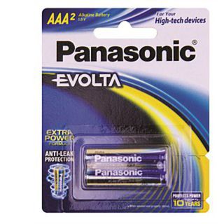 Panasonic Evolta AAA Batteries 2 Pack