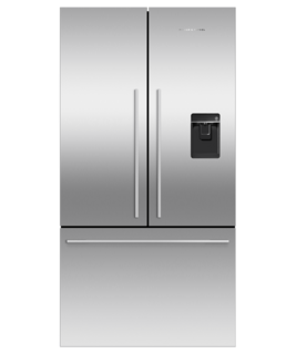 Fisher & Paykel Freestanding French Door Refrigerator Freezer 90cm, 569L, Ice & Water