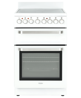 Haier Freestanding Electric Cooker 54cm, 4 Elements with Ceramic Cooktop