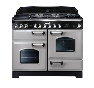 Falcon Classic Deluxe 110cm Dual Fuel Range Cooker, Royal Pearl
