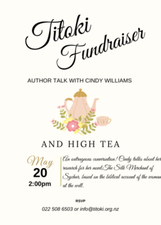Fundraiser | High Tea and Author Talk