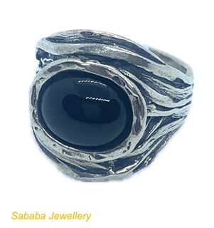 ONYX Solitaire Ring