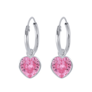 Kids Earrings - Pixie Silver
