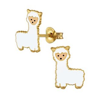 Llama White 14k Gold