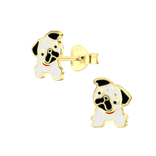 Dog- White Face 14K