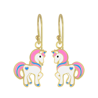 Unicorn - Pink Hanging 14K