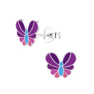 Butterfly - Sterling Silver Earrings