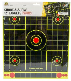 Fun Target Shoot & Show Targets 12inch - 5 Pack