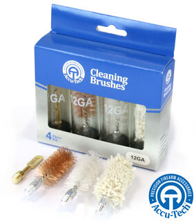 Accu-Tech Cleaning Brush Kit 4 Piece 12ga