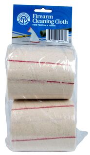 Accu-Tech 4x2inch Gun Cleaning Cloth Twin Roll Pack | 10m Length