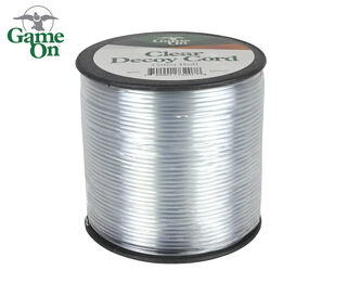 Game On Clear Decoy Cord 150m Roll