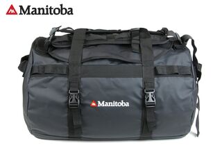 Manitoba 60L Gear Bag - Splashproof Travel Backpack/Duffle Bag - Black