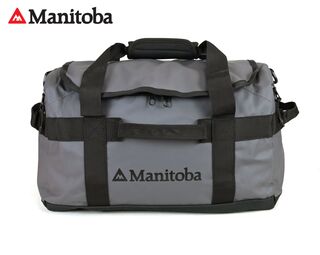 Manitoba 25L Gear Bag - Splashproof Travel Duffle Bag - Grey