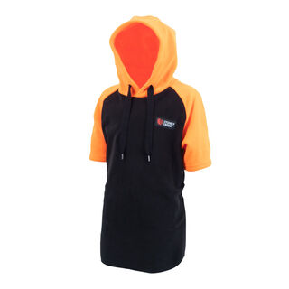 Stoney Creek Kid's Hooded Bush Tee - Black / Orange