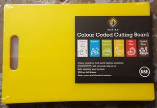 Chopping Board Yellow - New - $22.50 + GST