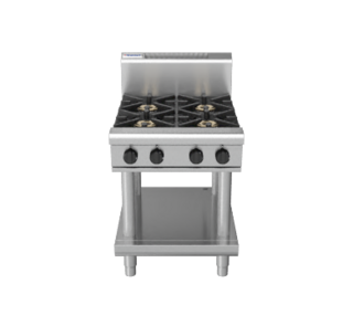 Waldorf 4 Burner Cooktop on Leg Stand - New - Nat Gas - $2295 + GST