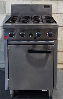Cobra 4 Burner Range with Static Oven - Used - Nat Gas - $2650 + GST