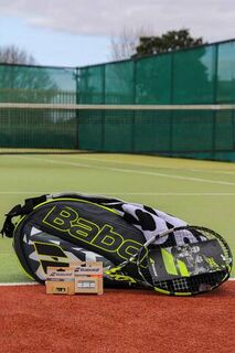 Babolat Pure Aero 100 and Pure Aero 6RH Bundle