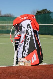 Babolat Pure Strike 100 Racquet and 6RH Bag Bundle