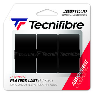 Tecnifibre Player Last Overgrip 3 Pack