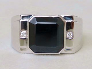 9k Yellow Gold 1.85ct Aquamarine & Diamond Ring ( Custom Make Job 111121AQ 10% Deposit)
