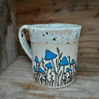 Stoneware Mug - Blue Shroom - Feb Pre-order
