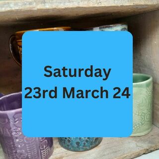 Mug Making Workshop Sat 23rd March 24