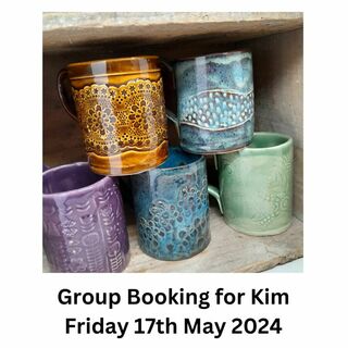 Mug Making Workshop 17th May 24 - Kim