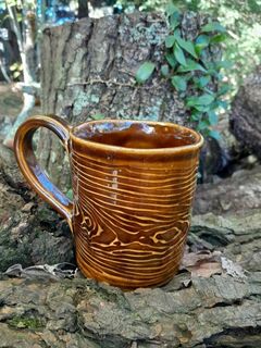 Stoneware Mug - Tree Rings