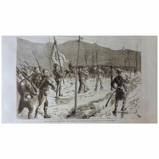 The Graphic 1885- The War Between Servia & Bulgaria