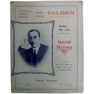 The Palladium Oxford Circus - Special Matinee Theatre Program 1916