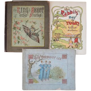 3 Love.y Old Antique Childrens Books