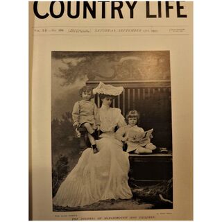 Country Life Journal Bound Volume Saturday July 5th to Saturday 27th December 1902