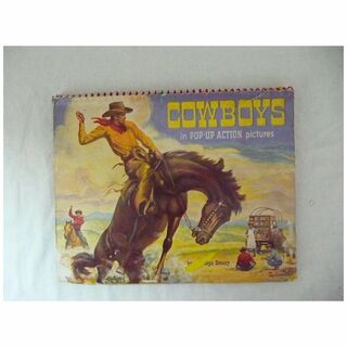 COWBOYS in Pop-Up Action Pictures - E. Joseph Dreany 1951