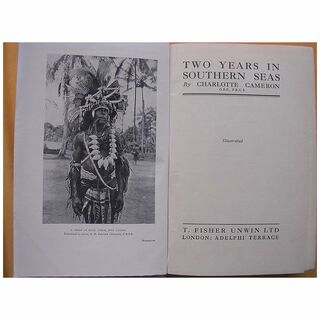 First Edition 1923 'Two Years In Southern Seas' Pacific Islands Adventure