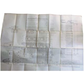 S.S. Otranto Deck Plans - Orient Line 1929