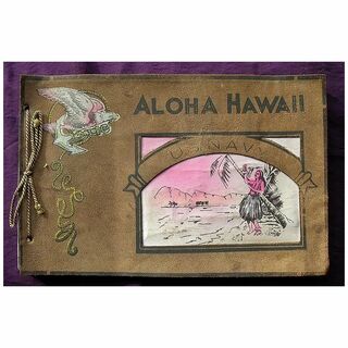 1940's US NAVY Photograph Album 'Aloha Hawaii'