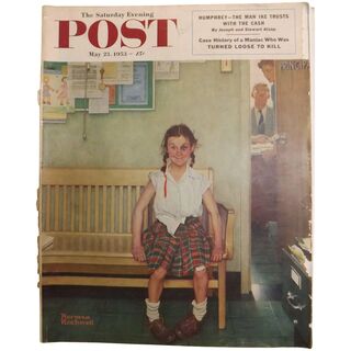 Saturday Evening Post Magazine - May 23 1953 - Norman Rockwell Cover