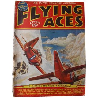 FLYING ACES Magazine August 1940