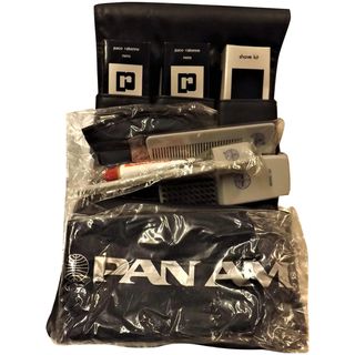 PAN AM Airlines Souvenir Toilet Bag - First Class