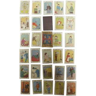 Happy Families Child's Playing Cards - Circa 1920 - 1930