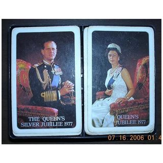 Queen Elzabeth 11 Royal Coronation Playing Cards 1953