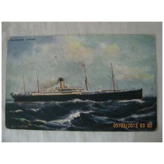 S.S. Cretic White Star Line, 'Celebrated Liners' Series