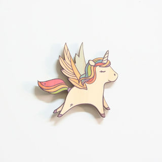 Printed Pine Mini: Unicorn